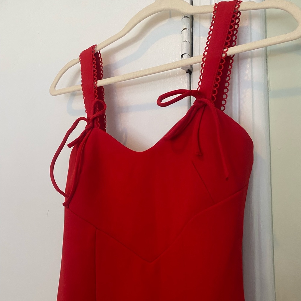 Princess Polly Vibrant Red Dress - Picture 2 of 4